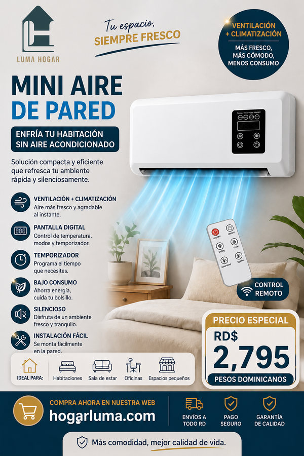 MINI VENTILADOR DE AIRE