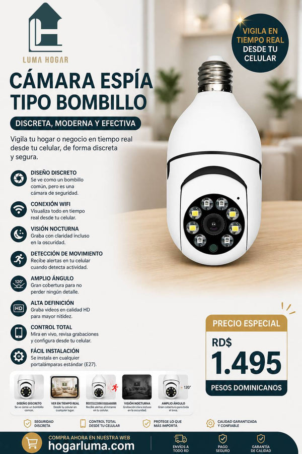 Cámara Bombillo